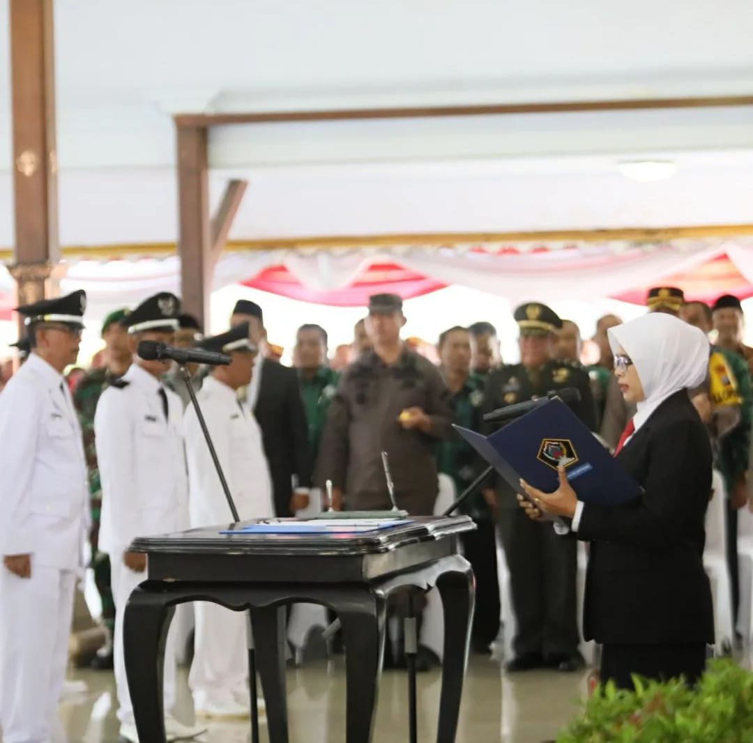 Lantik 23 Kades Terpilih, Ini Pesan Penting yang Disampaikan Bupati Blitar