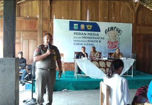 Perangi Cukai Ilegal, Satpol PP Kabupaten Malang Kolaborasi dengan Media Massa