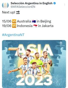 Indonesia Vs Argentina, Warga Heboh Tebak-tebakan Harga Tiketnya