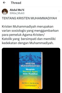 Viral Kristen Muhammadiyah di Wilayah 3T