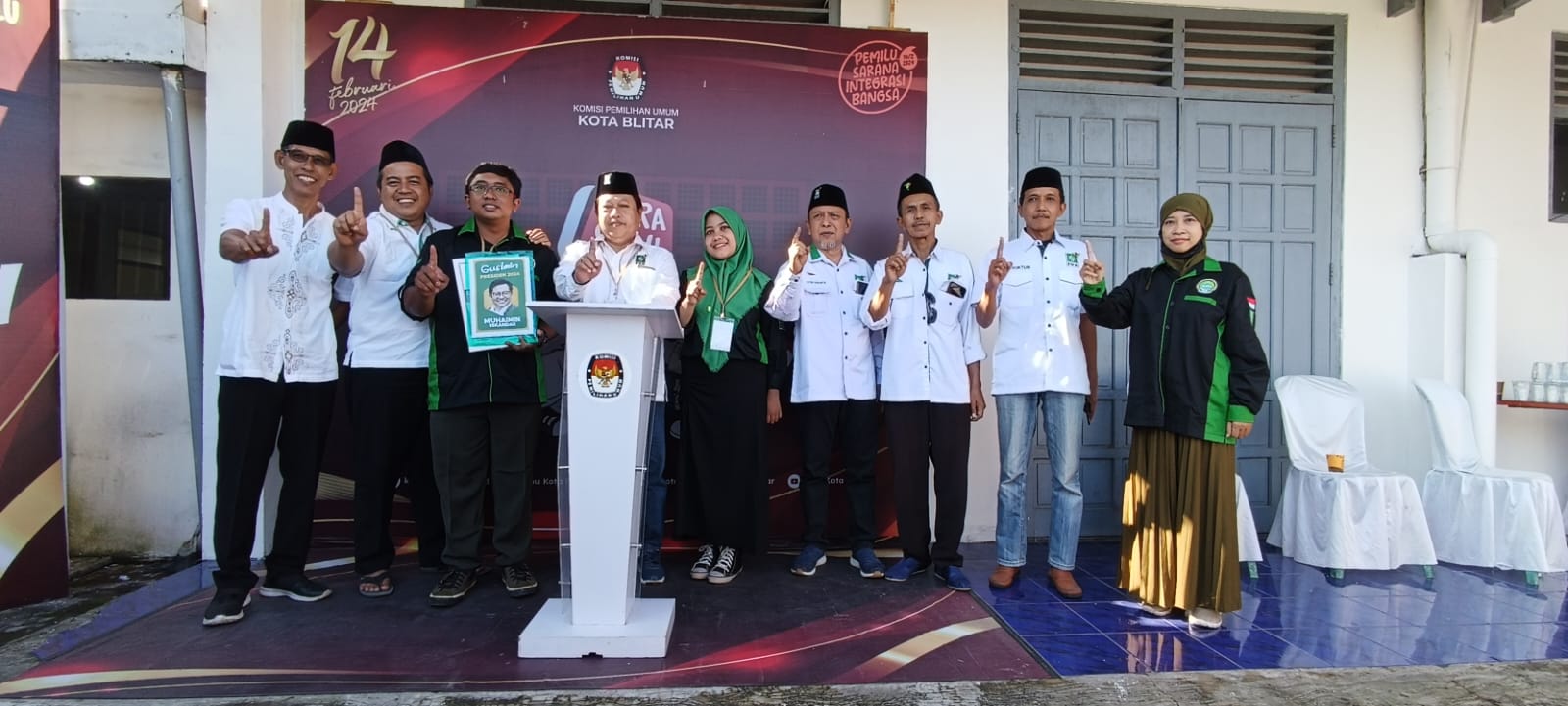 PKB Kota Blitar Daftarkan 25 Bacaleg ke KPU, Yasin Targetkan 7 Kursi DPRD