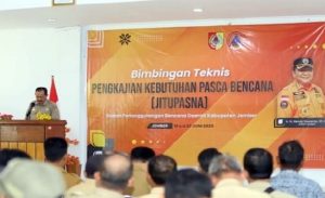 Pelatihan Jitupasna Digelar, Pemkab Jember: Kita Daerah Rawan Bencana