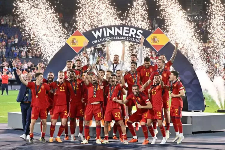 Spanyol Juara UEFA Nations Leaque 2023, Kalahkan Kroasia di Final