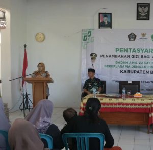 Salurkan Bantunan Cegah Stunting, Bupati Blitar Beri Apresiasi Baznas