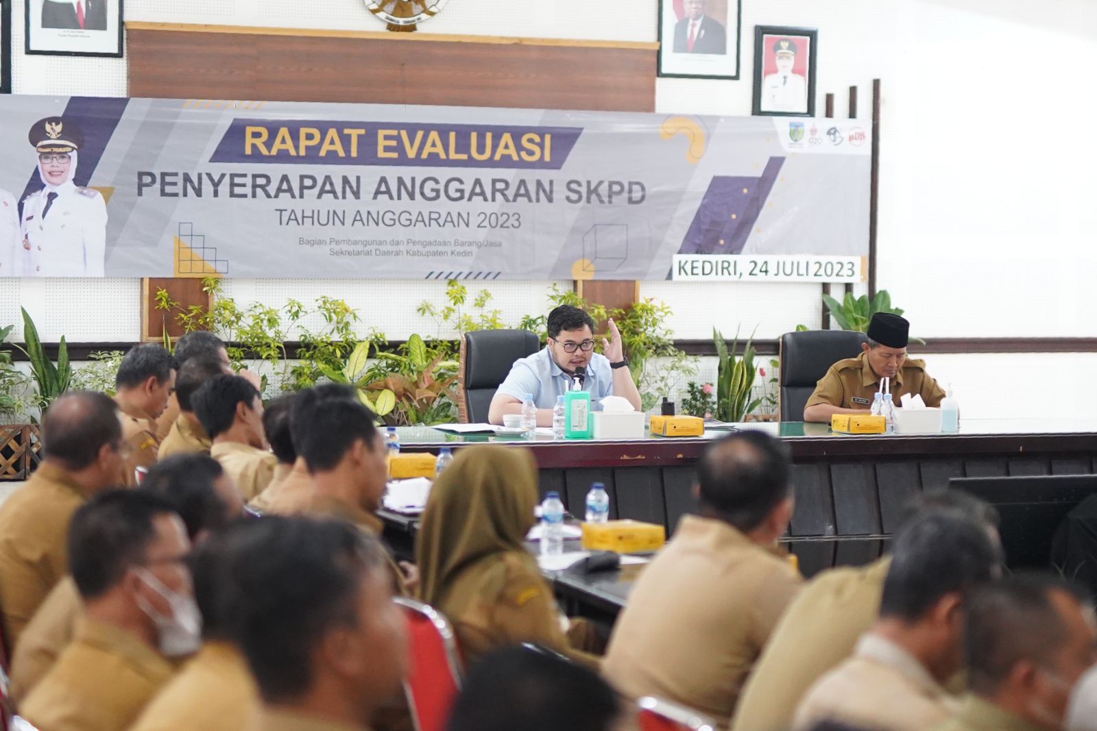 Mas Dhito Perintahkan OPD Aktif Lakukan Update Data
