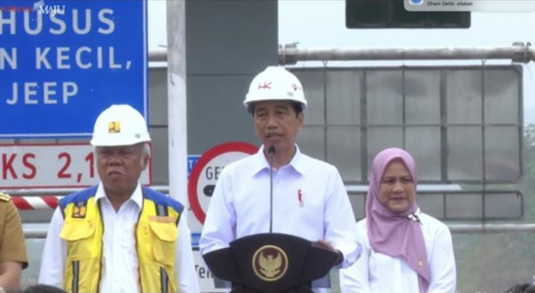 Resmikan Jalan Tol Bengkulu-Lubuk Linggau, Jokowi Berharap Muncul Titik Ekonomi Baru