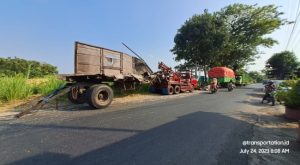 KA Gajayana Gambir-Malang Tabrak Truk Gandeng di Nganjuk
