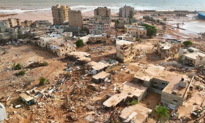 Ngeri, Banjir Bandang Hancurkan Derna Libya