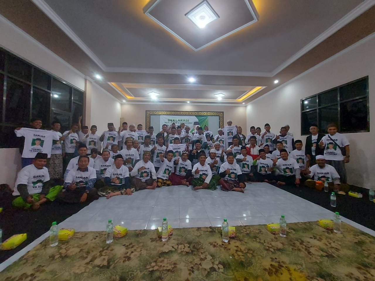 Kiai dan Ustaz Kampung Se-Malang Raya Deklarasi Dukung Ganjar Pranowo Jadi Presiden