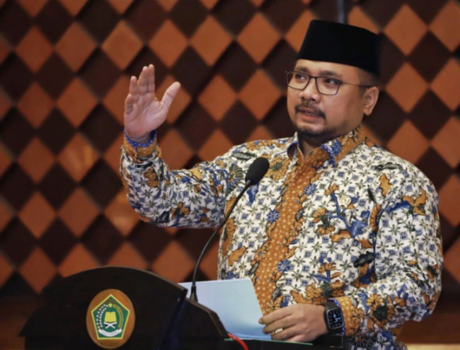 Kemenag Yaqut Larang Pilih Capres Ini