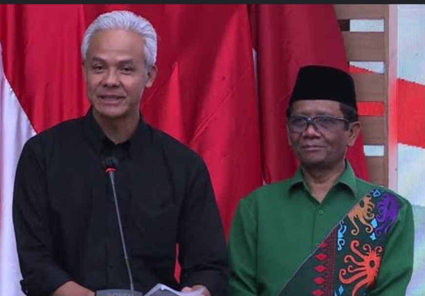 Mahfud MD Resmi Dampingi Ganjar, Deklarasi Disambut Salawat Badar