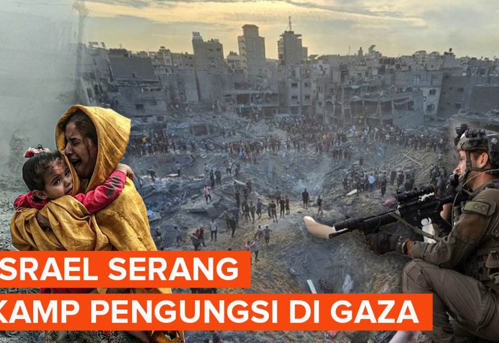 Hari Natal, Israel Serang Kamp Pengungsi: 70 Orang Tewas