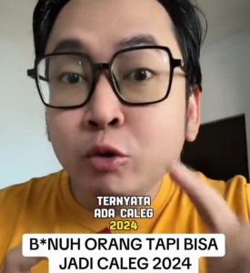 Pegiat Medsos: Ngeri Ada Caleg DPR Miliki Catatan Kriminal