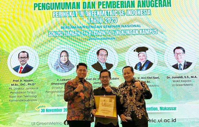 UIN Maliki Malang Raih Anugerah UI Greenmetric, Jadi Universitas Paling Berkembang