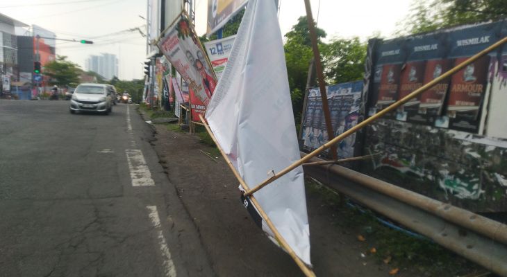 Marak Baliho Caleg Picu Kecelakaan, Polisi Ingatkan Sanksi Pidana
