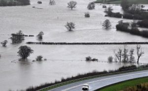 Britania Raya Dihajar Banjir, 1000 Rumah Terdampak
