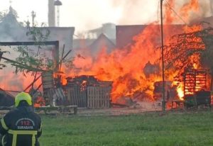 Gudang Palet Terbakar, Prabowo: Dugaan dari Percik Kembang Api Tahun Baru