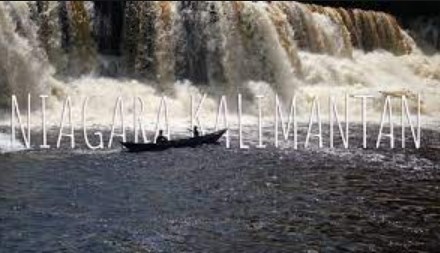 Air Terjun Niagara Versi Indonesia Ditemukan di Kalimantan Tengah