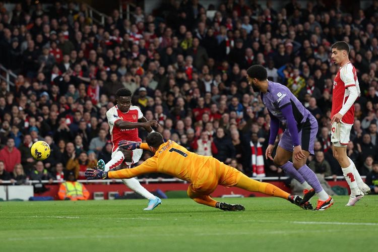 Liverpool Keok di Kandang Arsenal, Klopp Bela Alisson dan Van Dijk