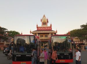 Bus Listrik DAMRI Kembali Beroperasi, Layani Rute Terminal Purabaya-Kenjeran Park