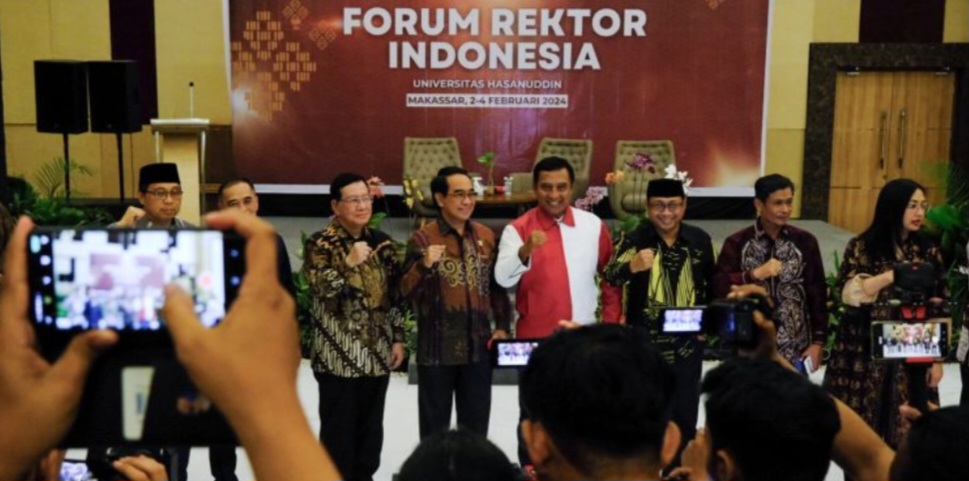 Forum Rektor Deklarasi Pemilu Damai, Nyatakan Kampus Bukan Tempat Memecah Belah