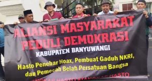 Sekjen PDIP Hasto Dilaporkan ke Polisi oleh AMPD Banyuwangi