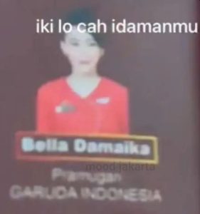 Netizen Geruduk Instagram Garuda Indonesia karena Pramugari Bella Damaika 