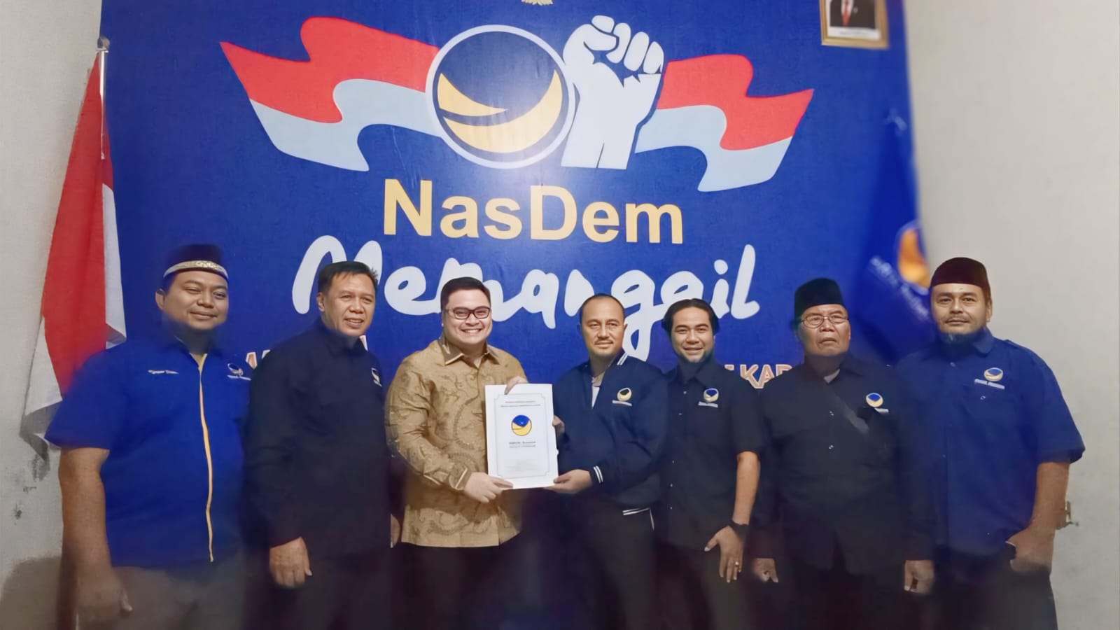 Kembali Maju, Hanindhito Kembalikan Formulir ke NasDem