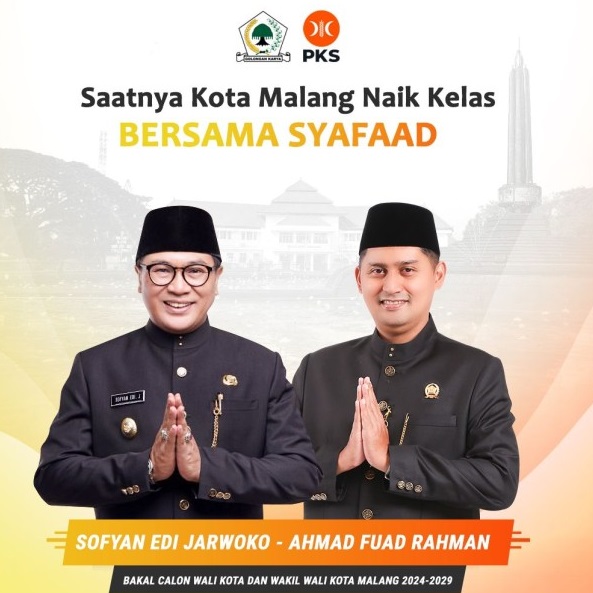 Pilkada Kota Malang: Potensi Koalisi PKS dan Golkar Menguat