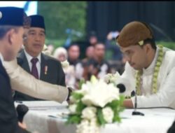 Jokowi dan Bamsoet Jadi Saksi Pernikahan Thariq-Aaliyah