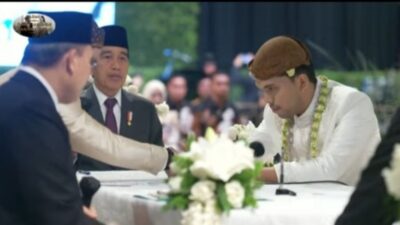 Jokowi dan Bamsoet Jadi Saksi Pernikahan Thariq-Aaliyah