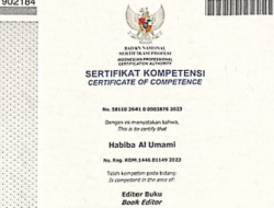 Dosen UIN Maliki Malang Raih Sertifikat Editor Buku BNSP