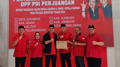 Pilwali Surabaya 2024, PDIP Resmi Rekomendasikan Eri Cahyadi-Armuji