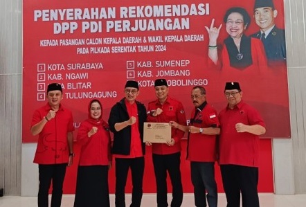 Pilwali Surabaya 2024, PDIP Resmi Rekomendasikan Eri Cahyadi-Armuji