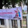 Makam Eddy Rumpoko Belum Dipindah, Forum Warga Batu Pasang Banner di TMP