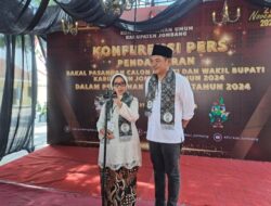 Pasangan Petahana Jombang Daftar Pertama di KPU