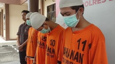 4 Pria Pengangguran Cabuli Anak di Bawah Umur