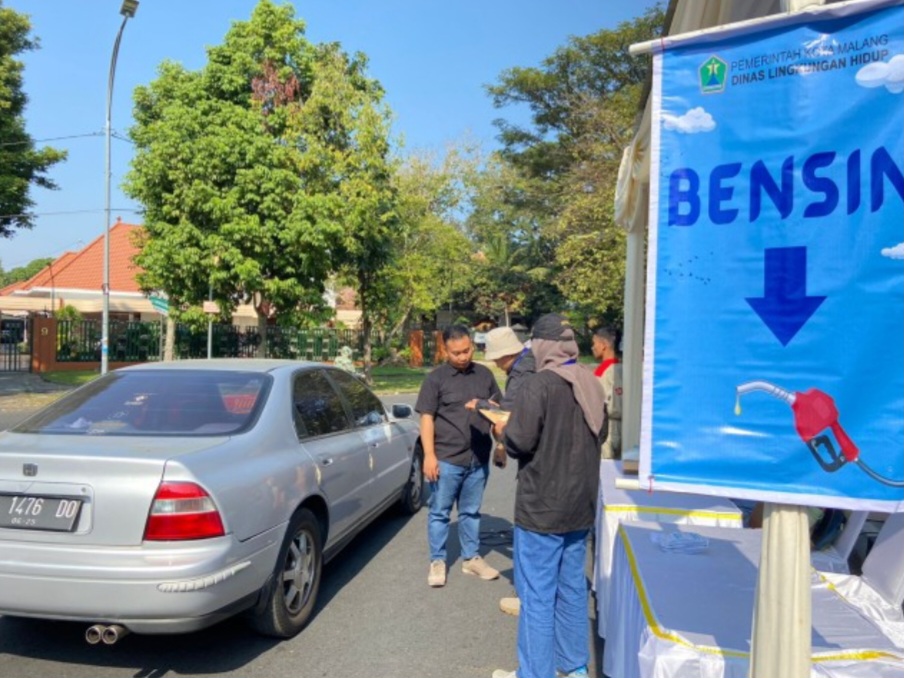 Ribuan Kendaraan Jalani Uji Emisi, DLH Kota Malang Dukung Program Langit Biru