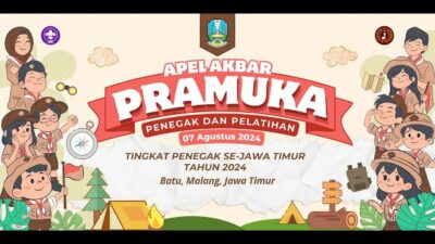 Apel Akbar Pramuka Jatim Pecahkan 3 Rekor MURI