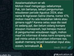 Dugaan Jalur Rektor di UIN Saizu: Anak Rektor Amikom Purwokerto Dapat Perlakuan Istimewa Jelang Wisuda