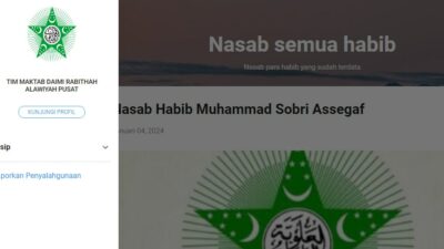 Terbongkar! Modus Penipuan Jual Beli Gelar Habib di Situs Palsu Rabithah Alawiyah