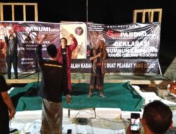 Lawan Sistem, Gabungan Relawan Gresik Siap Menangkan Bumbung Kosong