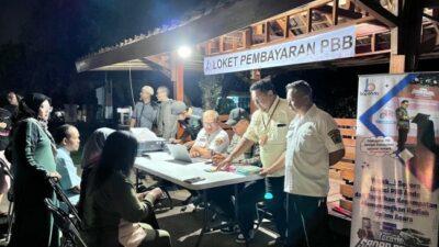 Bapenda Singgah Perumahan Disambut Antusias, Warga Antre Bayar PBB