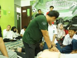 Tingkatkan Kompetensi Pertolongan Pertama Kasus Henti Jantung,  Tim Pengabdian dan Penelitian FK UM Beri Pelatihan CPR bagi Atlet dan Staf ASIFA