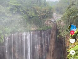 Banjir Lahar Dingin Semeru Terjang Air Terjun Tumpak Sewu