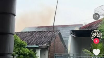 Rumah di Nganjuk Disebut Disambar Petir hingga Keluar Asap