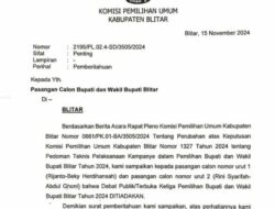 Debat Ketiga Pilkada Blitar Dibatalkan, Tim Paslon 02 Meradang