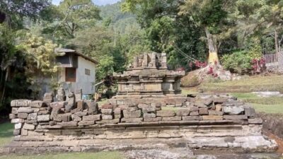 Paslon KriDa Janji Kembalikan Candi Songgoriti dan Prasasti Sanguran ke Kota Batu