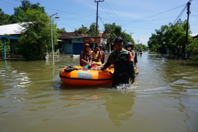 Banjir Jombang Meluas, 5 Kecamatan Terendam