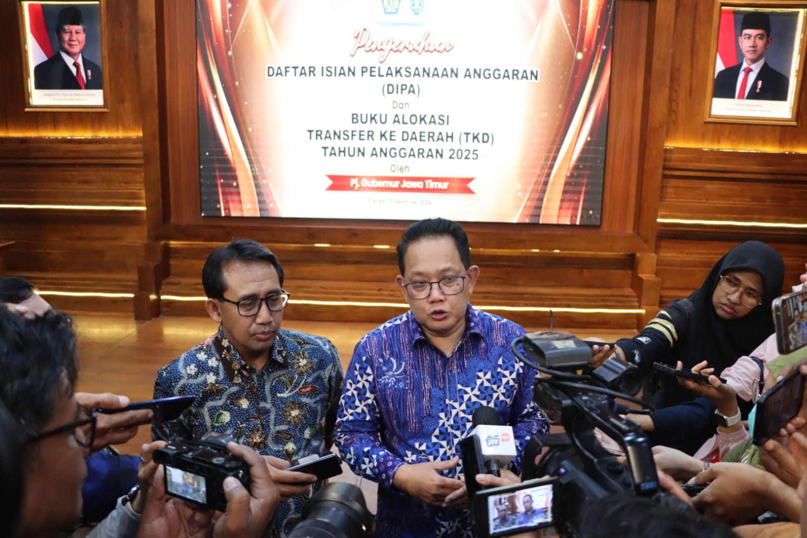 Serahkan DIPA dan TKD 2025, Biro AP Setda Jatim Dorong Pembangunan Berkelanjutan